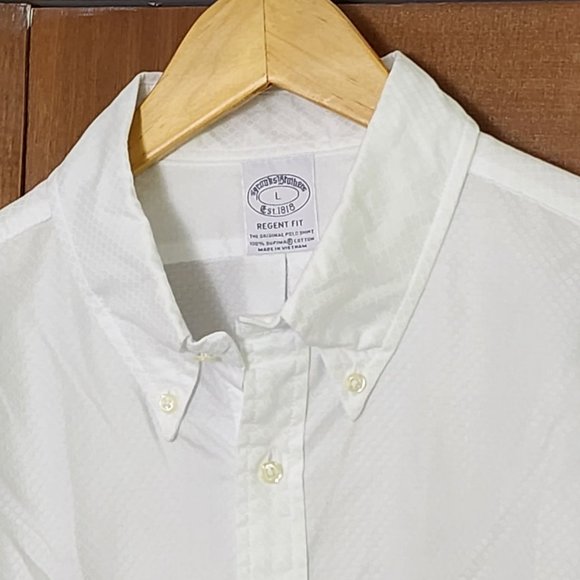 Brooks Brothers Shirts Brooks Brothers Regent Fit Diamond Weave